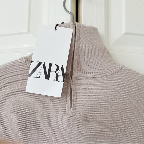 Zara Knit Mini Dress Size S - Picture 9 of 9